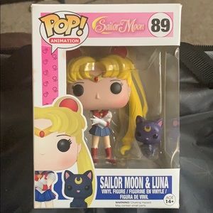 Sailor Moon and Luna Original Funko Pop!